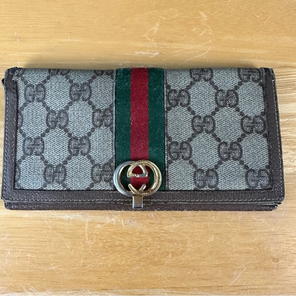 Vintage Gucci Tote Shoulder Bag + Wallet - Picture 8 of 14